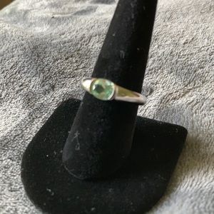 Green Quartz Ring